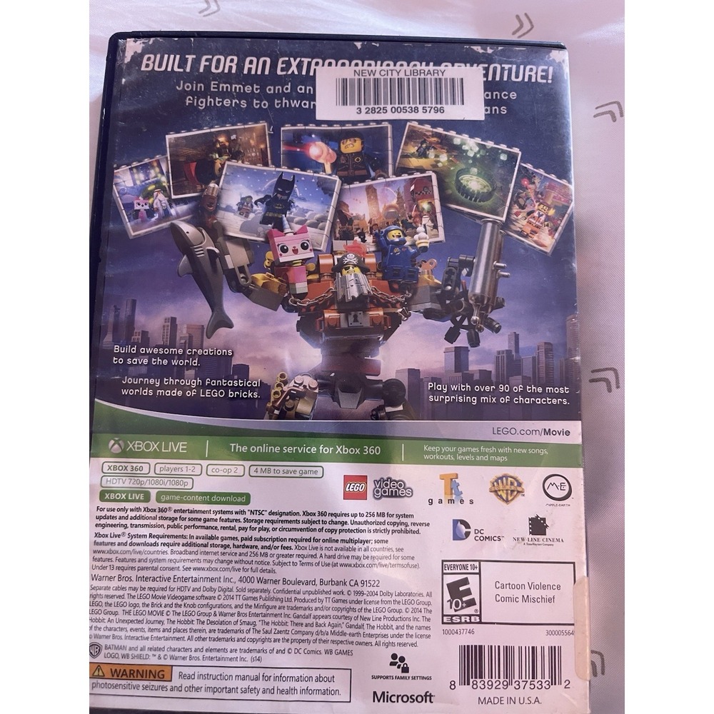 LEGO Movie: Videogame (Microsoft Xbox 360,‎ 2014) - Picture 2 of 3
